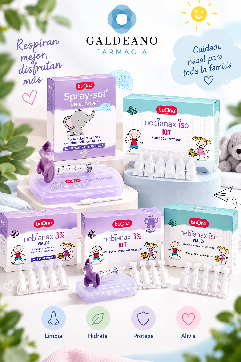 Kit mocos NEBIANAX - BUONA